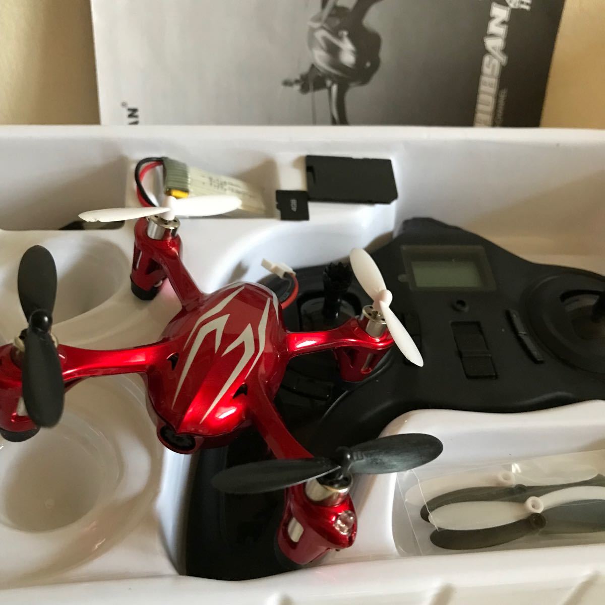 G FORCE.THE HUBSAN X4.H107C.ドローン.ハブサン.2.4GHZ.4CHANNEL RC SERIES 