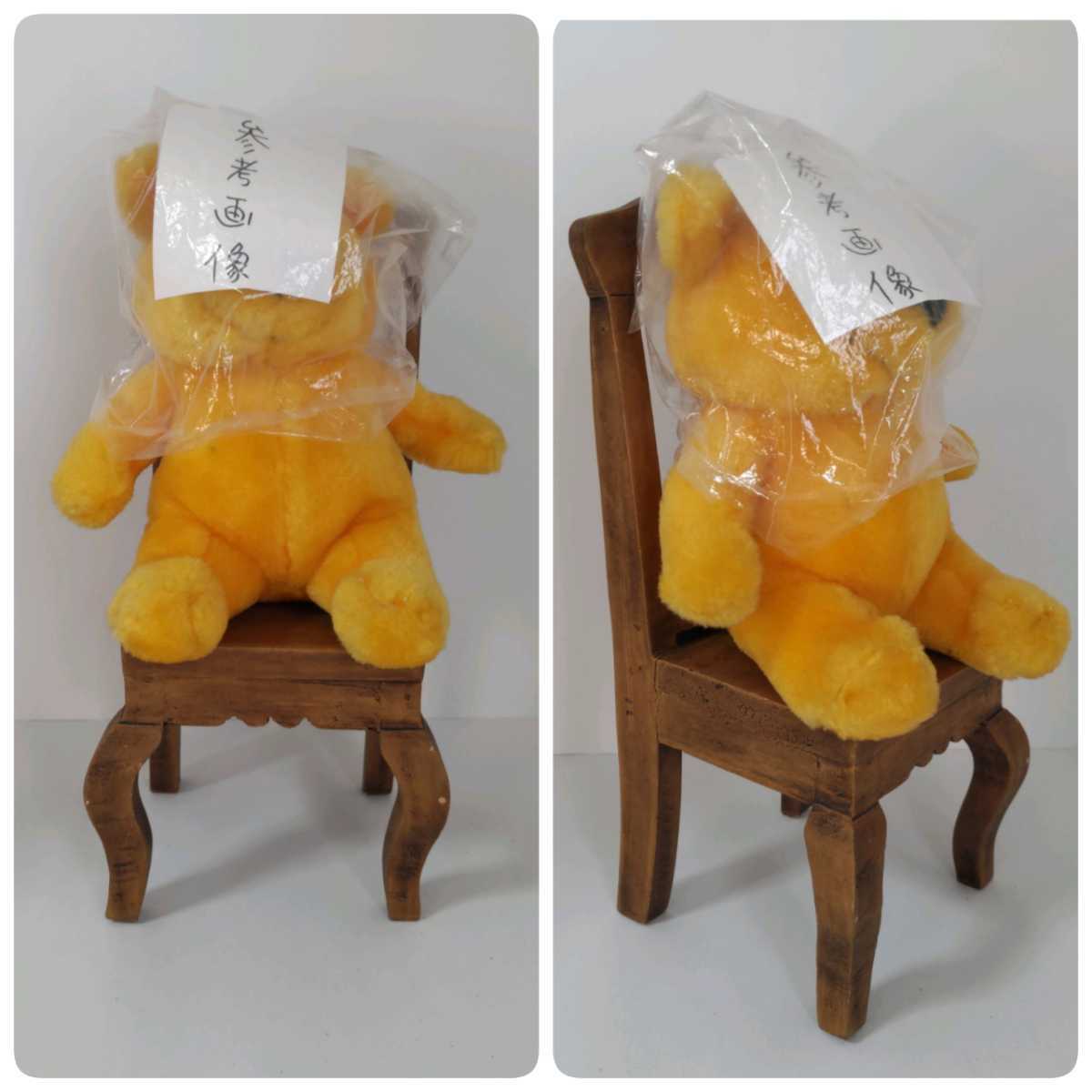 人形用 椅子 イス アンティーク レトロ 木製 27.5cm 人形は商品に含まれません