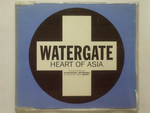 ■CDs■Watergate / Heart Of Asia■Positiva・DJ Quicksilver■2,500円以上の落札で送料無料!!