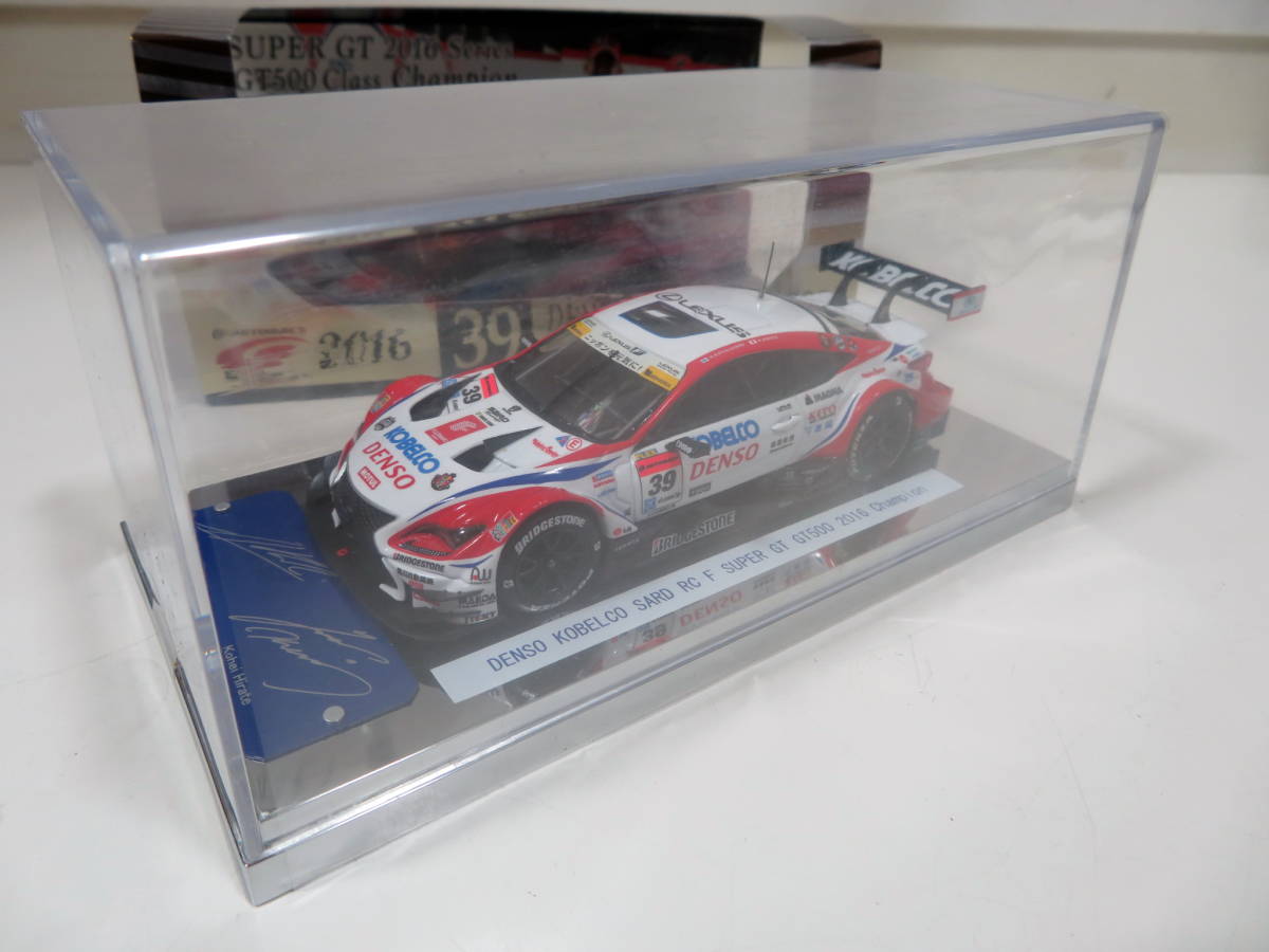 1/43 エブロ 45378 デンソー コベルコ サード RC F スーパーGT 1/43 エブロ 45378 デンソー コベルコ サード RC F スーパーGT