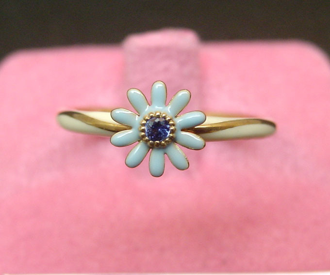 *98[T.B]K10YG sapphire ring STAR JEWELRY ( Star Jewelry )1.4g*