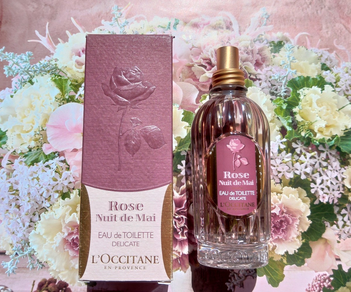 【廃盤/レア】ロクシタン*メイローズ*オードトワレ 75ml 箱付き (Rose Nuit de Mai)