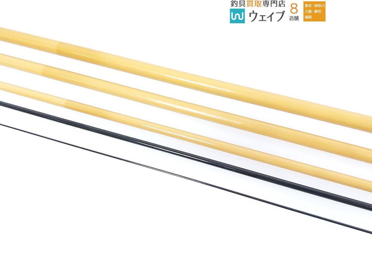 最低価格の ヘラ竿 シマノ影弓15尺、OP別作白眉14尺セット