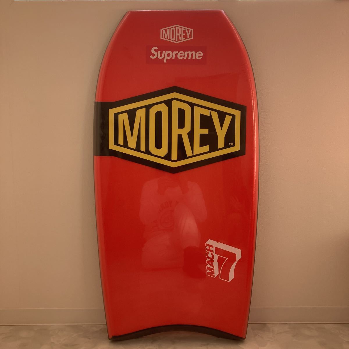 Supreme Morey Mach 7 Bodyboard Red シュプリーム モーレー マッハ 7