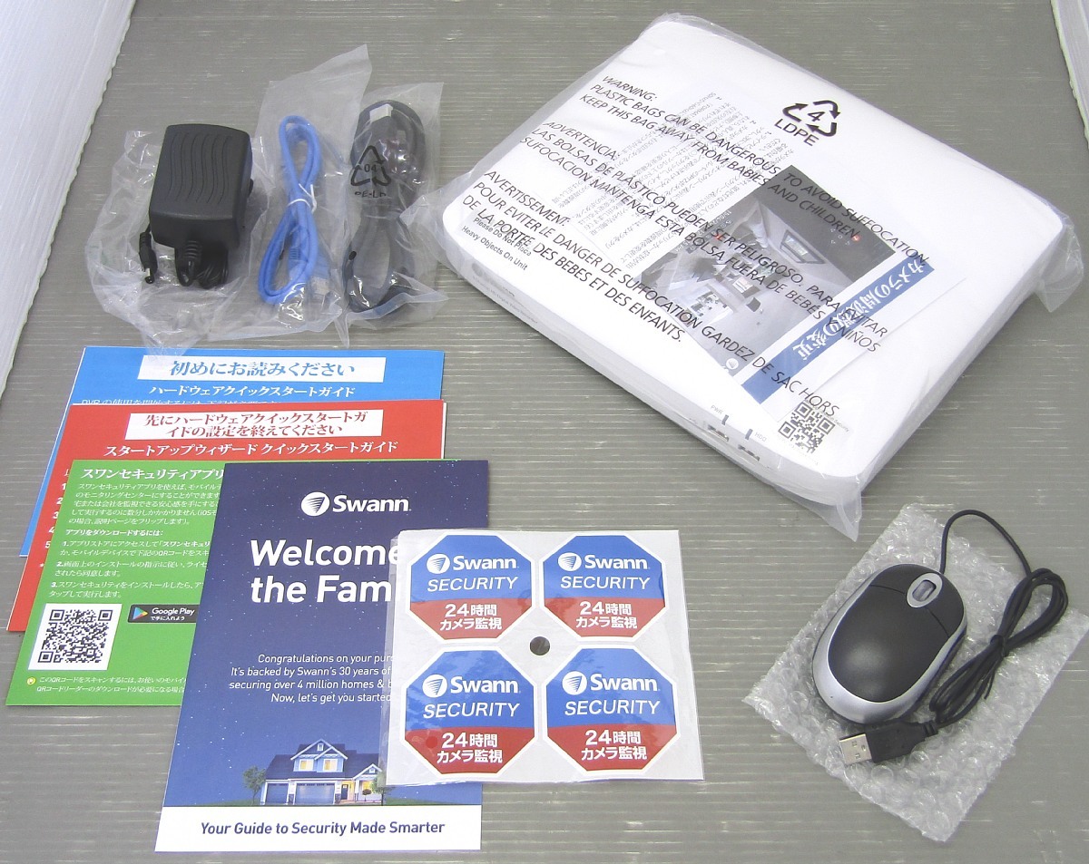 開梱品 4K セキュリティシステム Swann SWDVK-85680W4WL2D-JP カメラ6