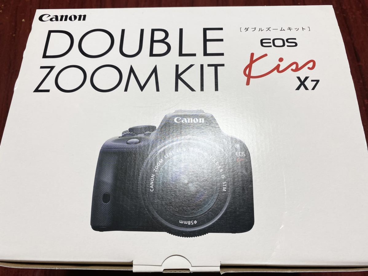 安いNEW Canon EOS Kiss X7 ダブルズームキット キャノン NEW低価