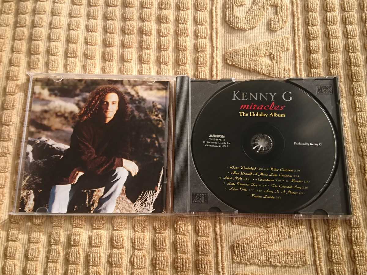  ●CD● Kenny G / Miracles The Holiday Album (078221876728)_画像3