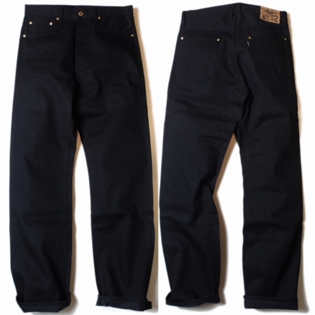 W32 レッドテイル デニムパンツ ブラック Red Tail LA 5Poket Denim Pant Black/Black Vise バイス_画像1