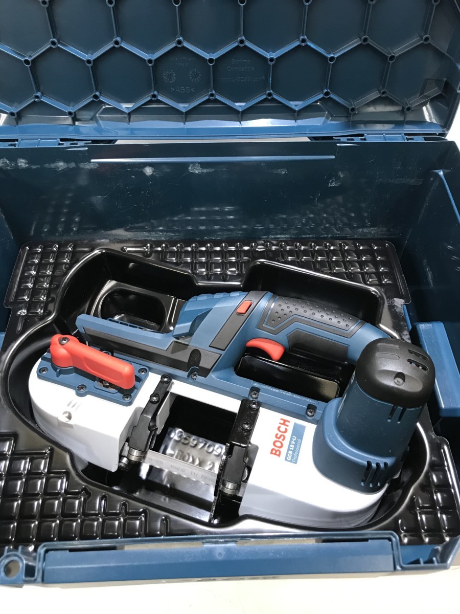 品】☆BOSCH(ボッシュ)18Vバッテリーバンドソー〔GCB18V-LI