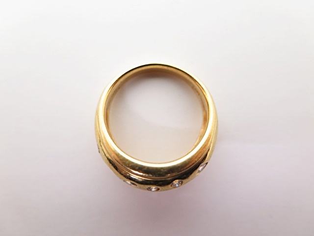 【ゴールド】K18 ダイヤモンド 0.50ct デザイン リング 指輪 #12 ot
