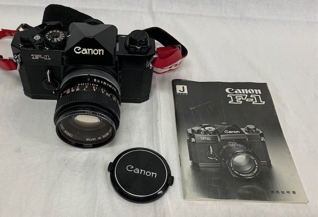 □品□キャノン Canon F-1 CANON LENS FD 50mm 1:1.4 S.S..C. フィルム
