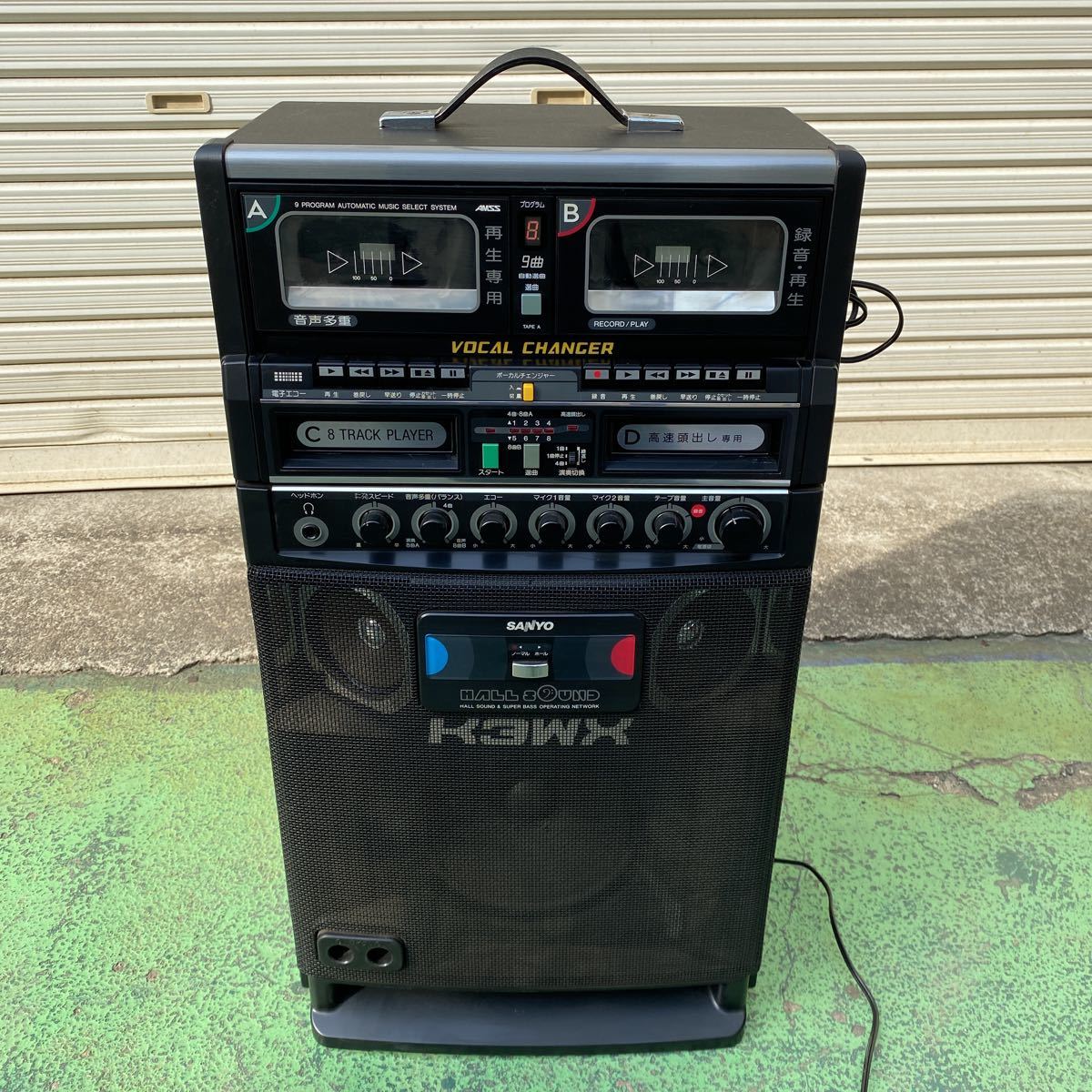 ◇中古 SANYO/サンヨー PAT-K3WX カラオケ マシン 昭和レトロ ◇中古 SANYO/サンヨー PAT-K3WX カラオケ マシン 昭和レトロ