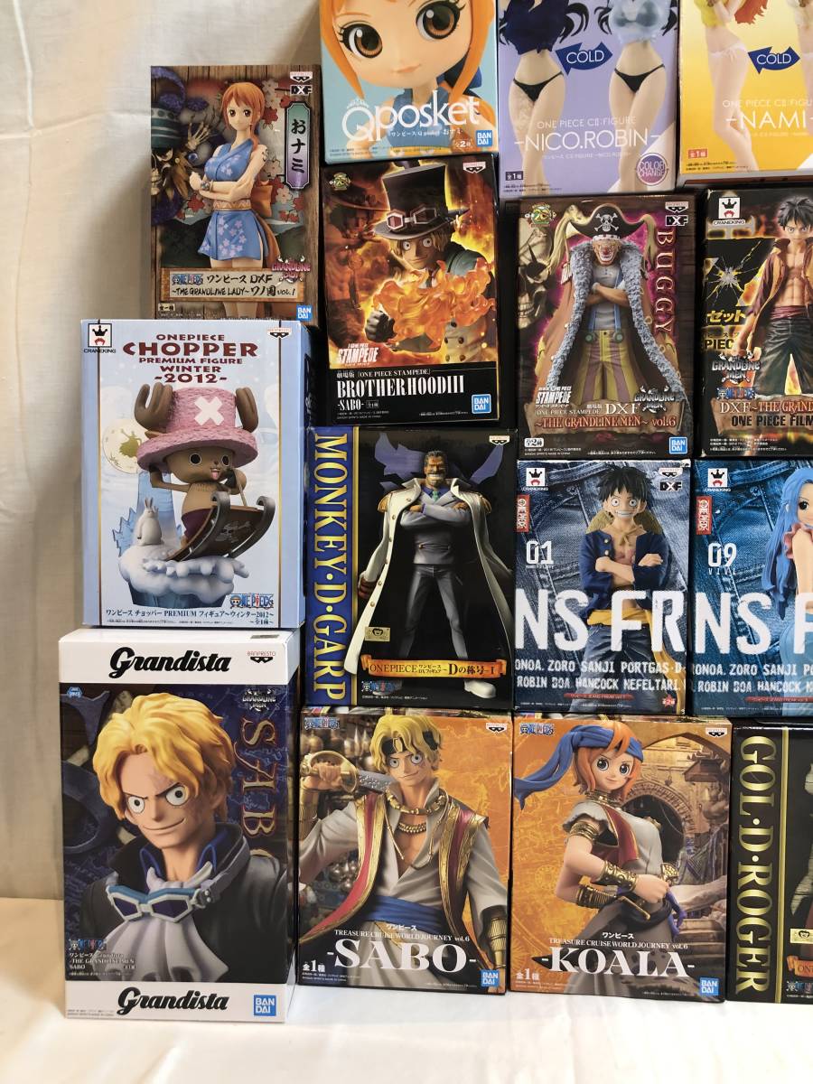 紫③ ドラゴンボール、ワンピース、その他いろいろ未開封品フィギュア