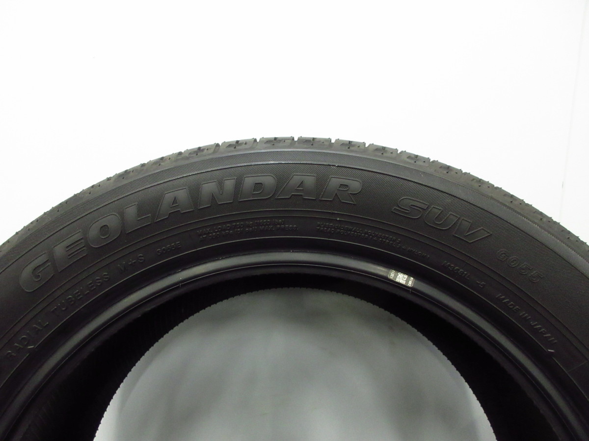新車外し☆ヨコハマ ジオランダー SUV G055 E 225/55R18 2021年 新車外し☆ヨコハマ ジオランダー SUV G055 E 225/55R18 2021年