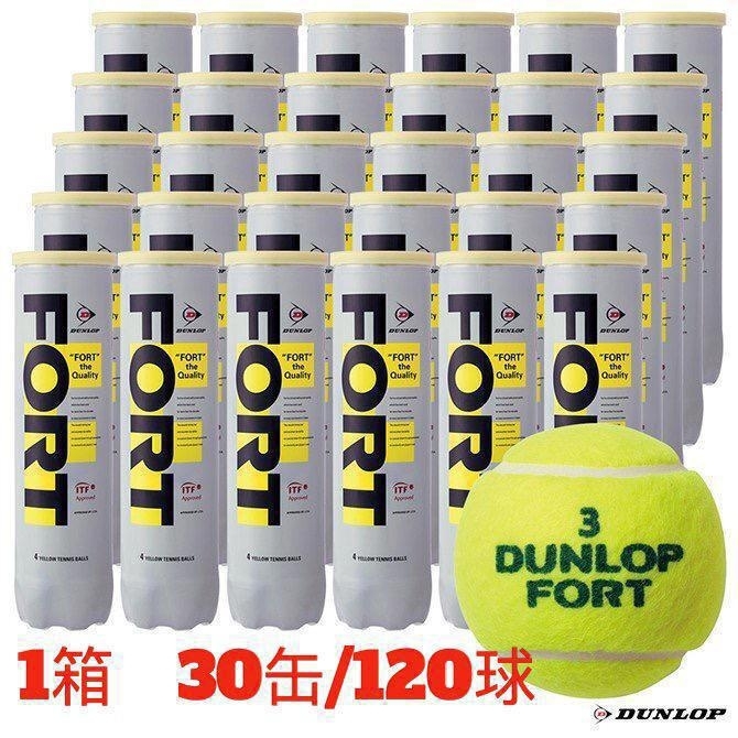 【新品】Dunlop ダンロップ フォート 1箱120球