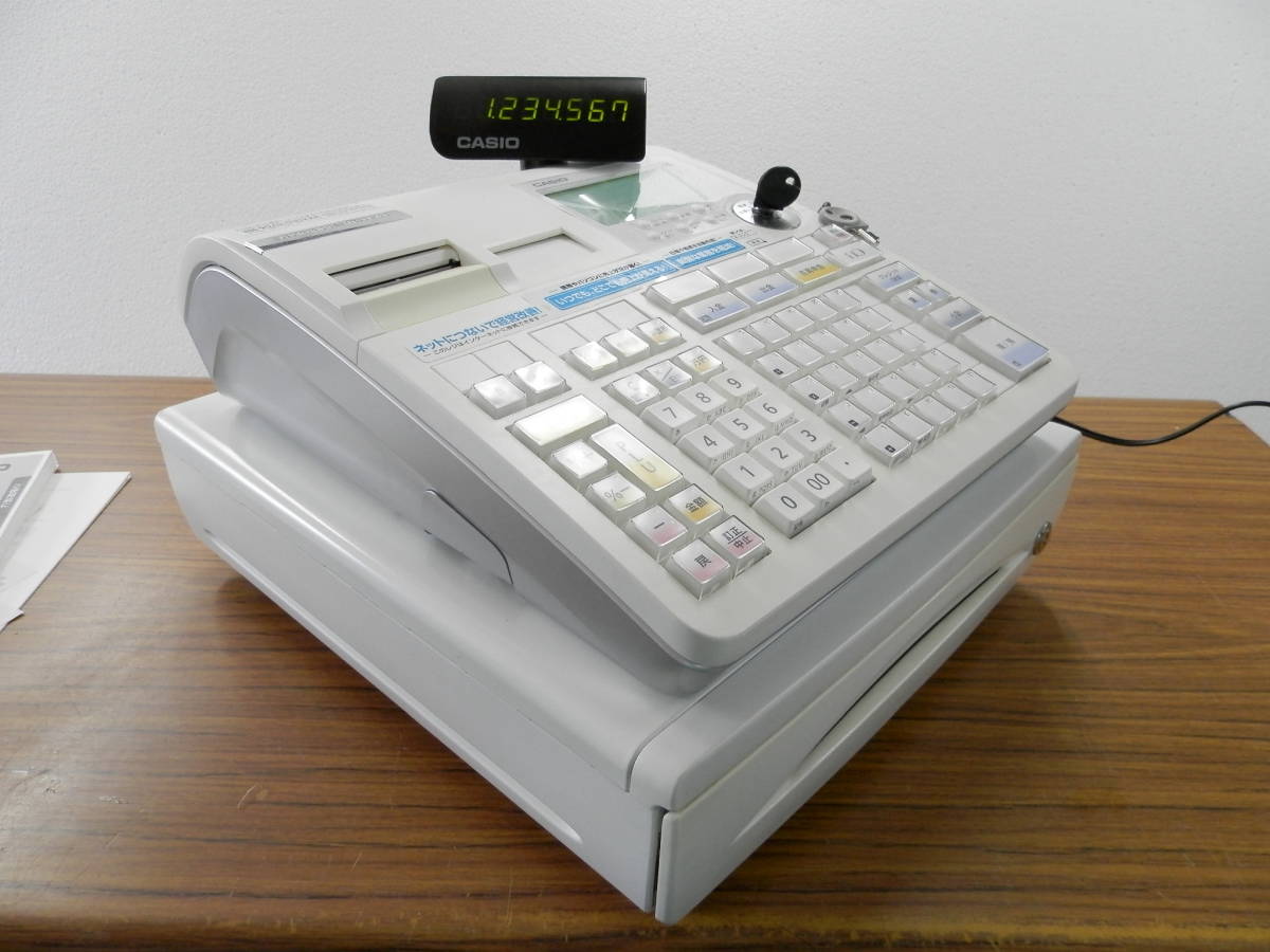送料込カシオNM-2000(TE-2600)レジスター25部門 軽減税率対応 送料込カシオNM-2000(TE-2600)レジスター25部門 軽減税率対応