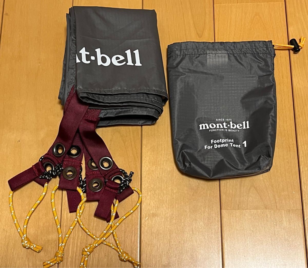 【未使用品】【最新吊下げ式】モンベル(mont-bell) ステラリッジテント1 純正アンダーシート付き