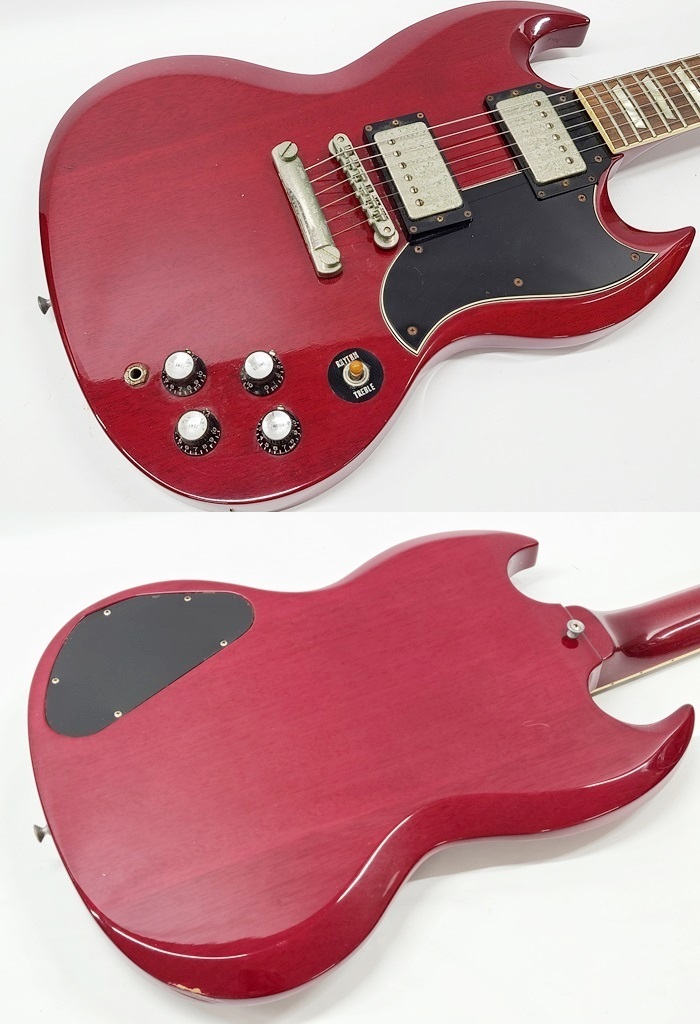 Yahoo!オークション - 出音OK GRECO グレコ SGタイプ SS-600 Yahoo!オークション - 出音OK GRECO グレコ SGタイプ SS-600