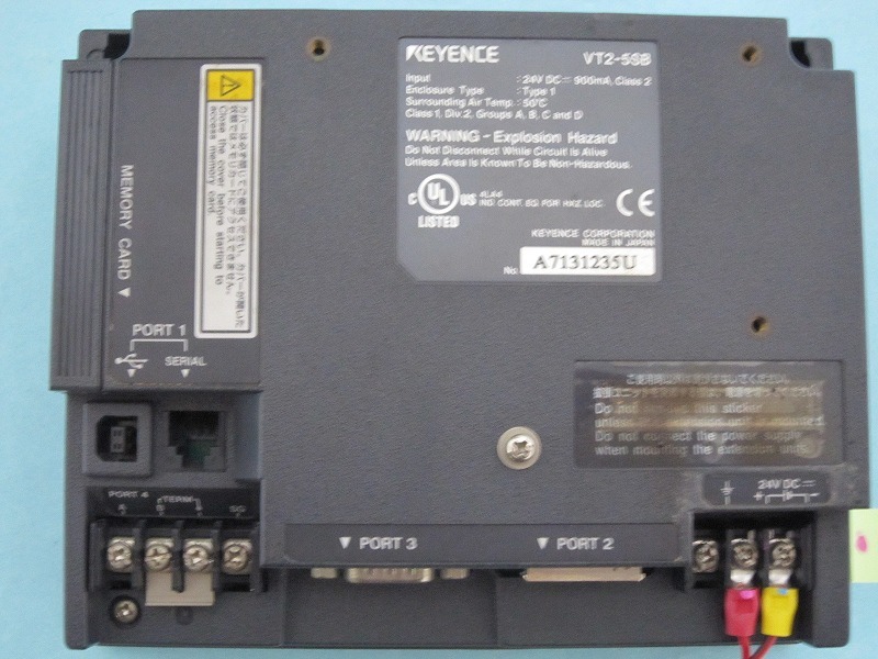送料無料】美品 Keyence キーエンスPLC(KV700) キーエンス