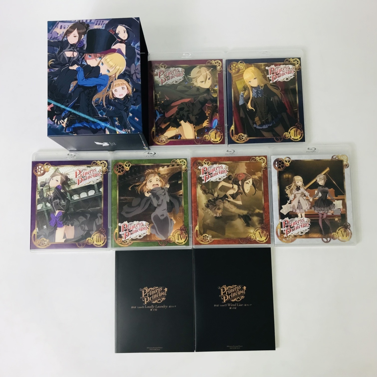 人気ショップが最安値挑戦!】 プリンセスプリンシパル Blu-ray 全6巻