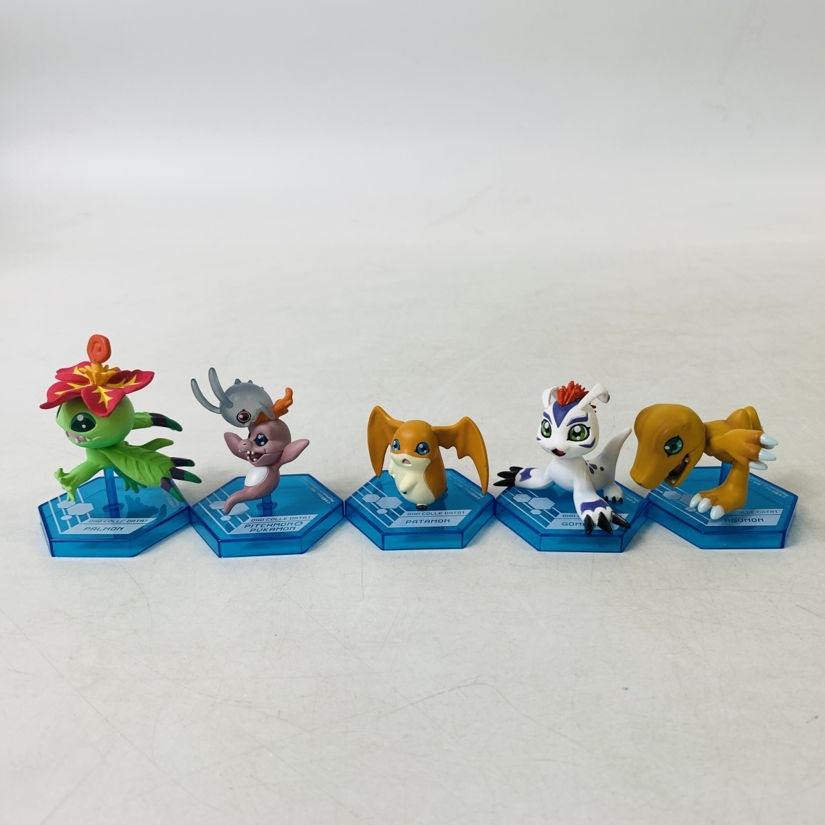 中古品 メガハウス デジモンアドベンチャー デジコレ DATA1 フィギュア 5種セット_画像1