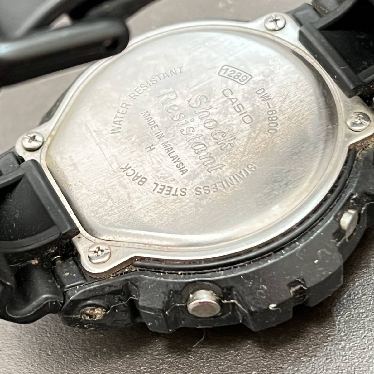 CASIO カシオG-SHOCK Ｇショックジーショックメンズ腕時計新品時計多機能防水DW-6900 デジタル黒ブラック的详细信息| 雅虎拍卖代拍|  FROM JAPAN