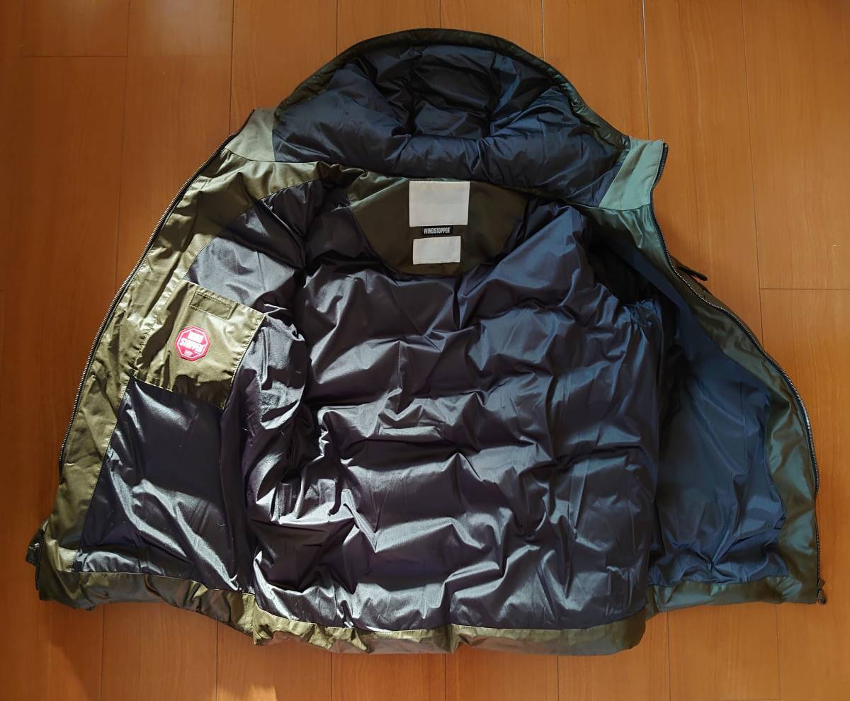 大人の上質 ホワイトマウンテニアリング ダウンベスト M WIND STOPPER