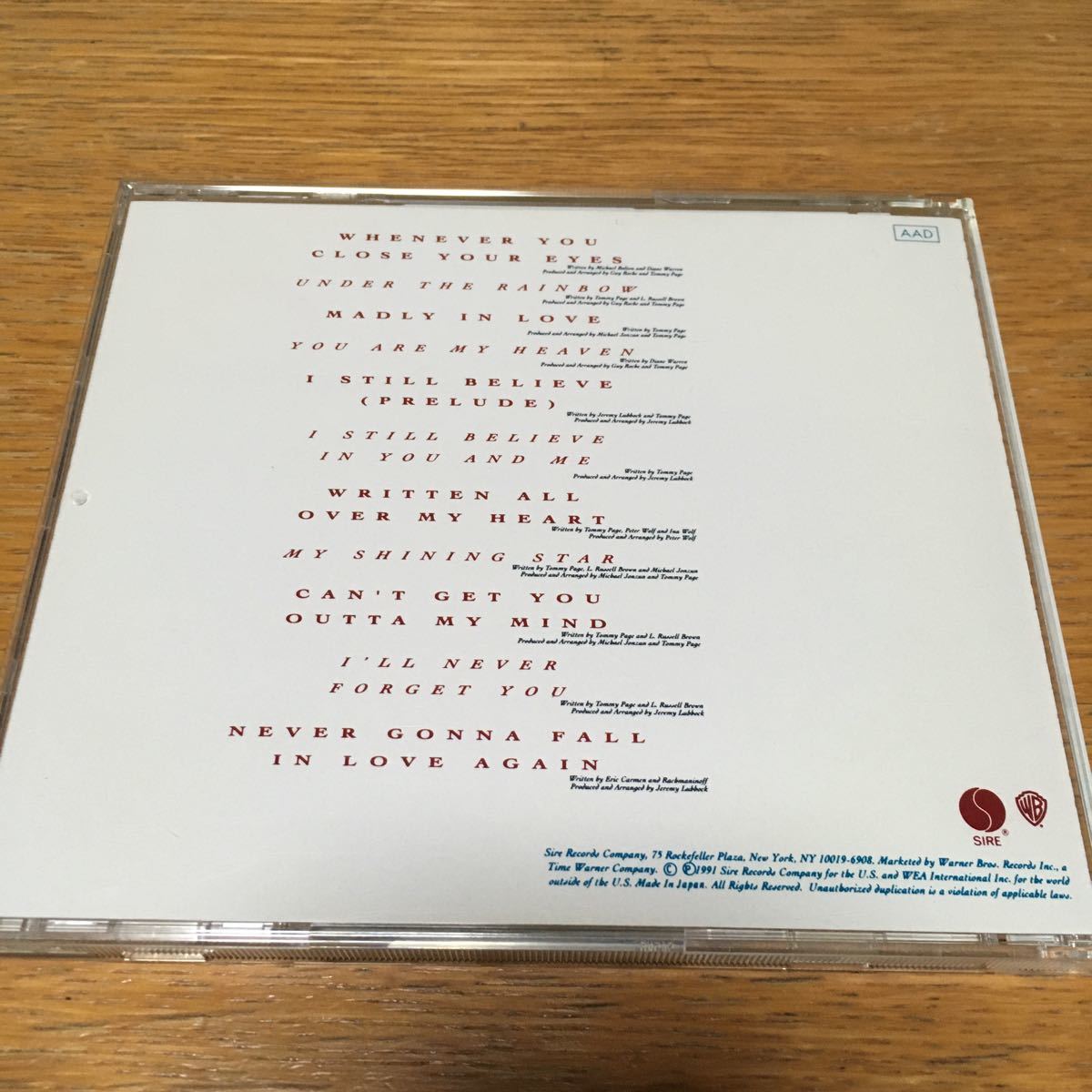 Cd トミー ペイジ フロム ザ ハート T 売買されたオークション情報 Yahooの商品情報をアーカイブ公開 オークファン Aucfan Com Cd トミー ペイジ フロム ザ ハート T 売買されたオークション情報 Yahooの商品情報をアーカイブ公開 オークファン Aucfan Com