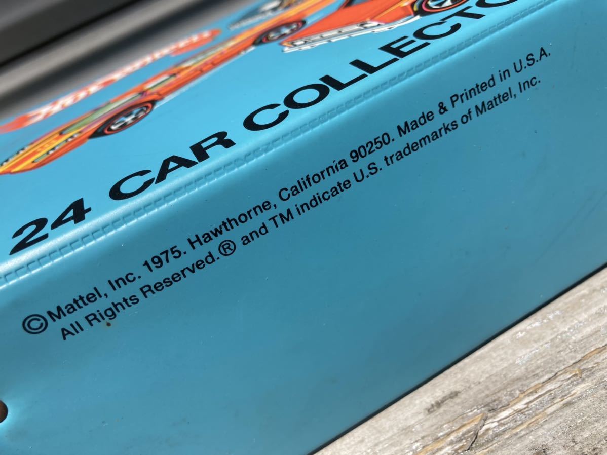 ホットウィール!HOTWHEELS!red line !キャリーケース!1975年 ホットウィール!HOTWHEELS!red line !キャリーケース!1975年