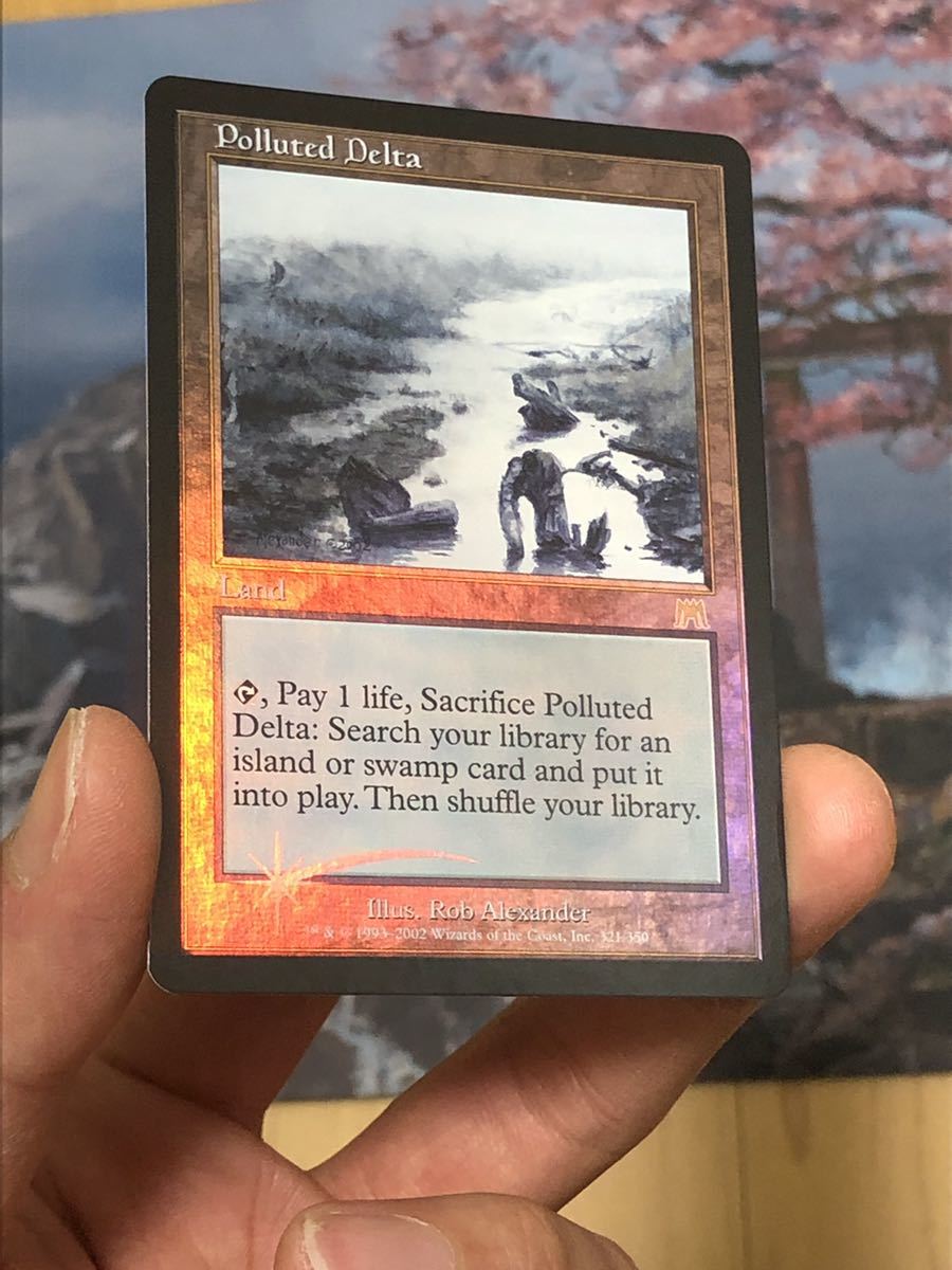 [MTG][英語FOIL] 汚染された三角州/Polluted Delta [ONS]_画像2