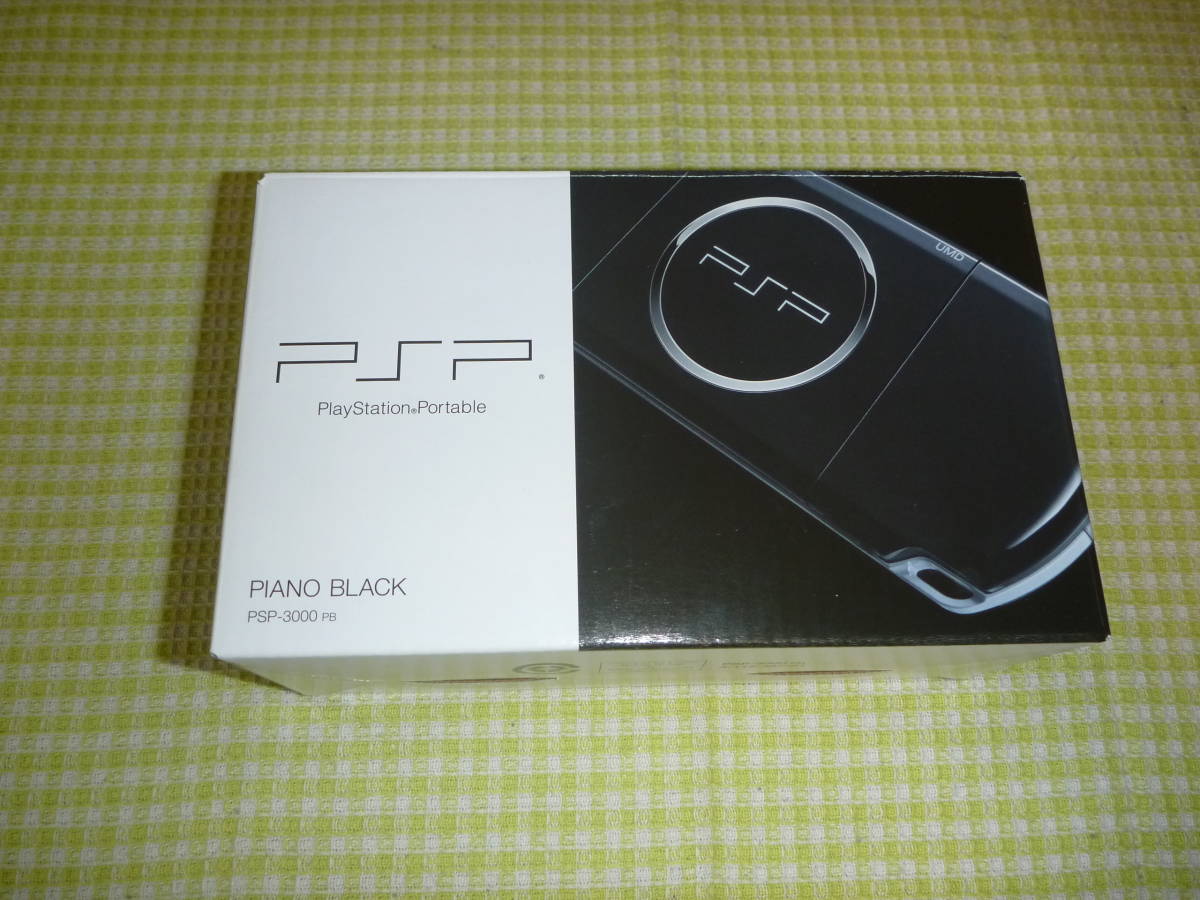 超人気の 美品 箱説付 ピアノブラック PSP-3000 SONY 家庭用ゲーム本体