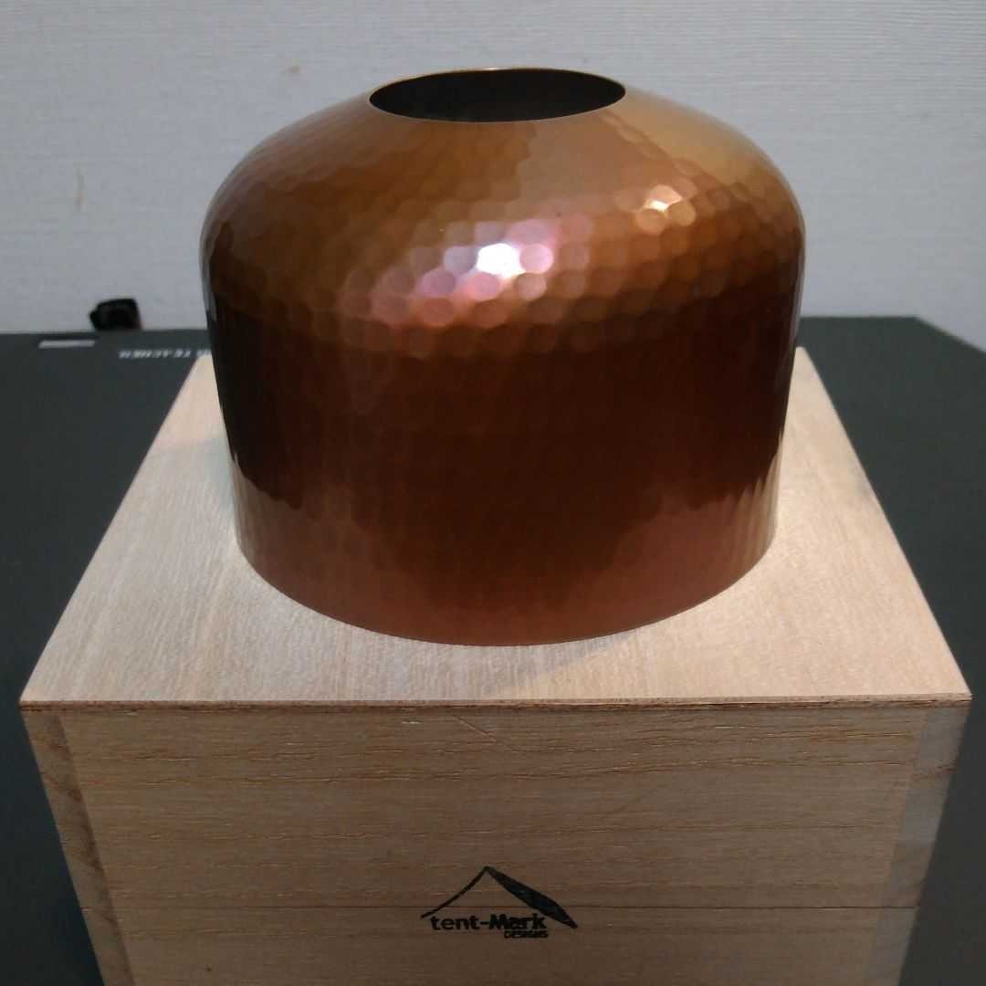 　激レア　テントマークデザインWILD-1限定ブラス製OD缶カバー(木箱付き