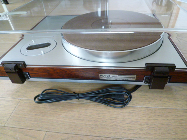 LUXMAN ラックスマン PD 121 動作良好 PD-121 SMEアーム対応ベース付き 5