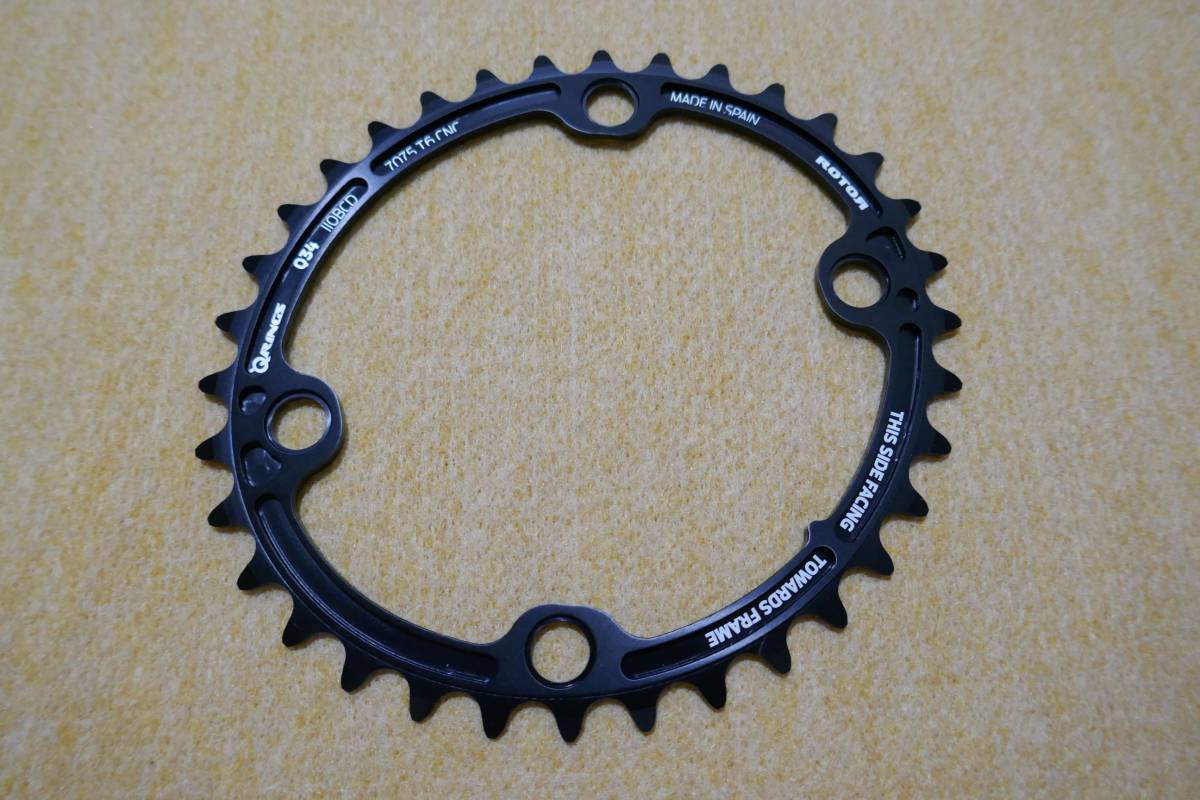 ROTOR Q-RINGS SHIMANO R9100 R8000 R7000 4ARM 50-34T ローター ROTOR Q-RINGS SHIMANO R9100 R8000 R7000 4ARM 50-34T ローター