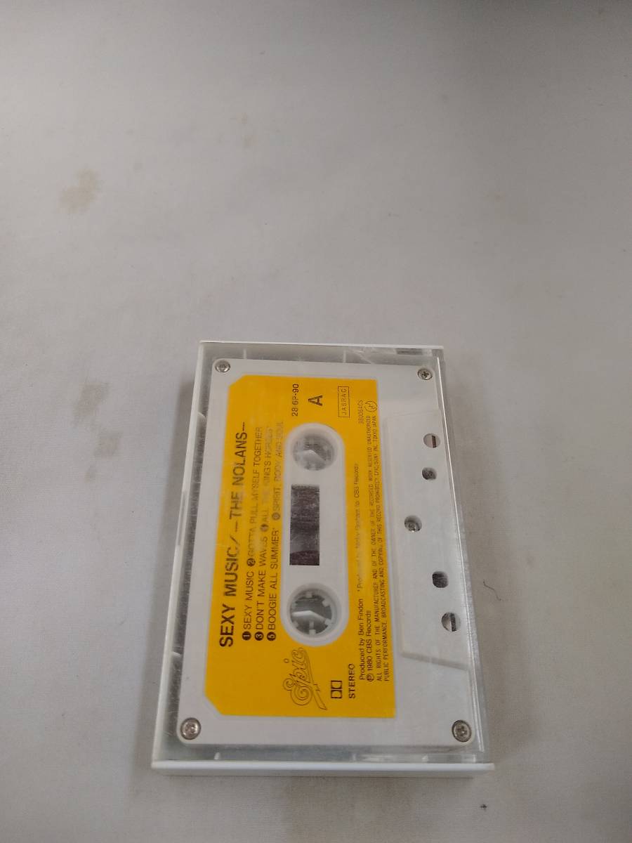 T0463　カセットテープ　【Sexy Music / BEST OF THE NOLANS】_画像1
