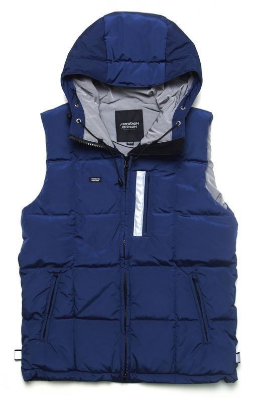 未使用 メンズ S QUILTING DOWN VEST M316107 NAVY / キルティング ダウン ベスト MARATHON JACKSON マラソン ジャクソン_画像1