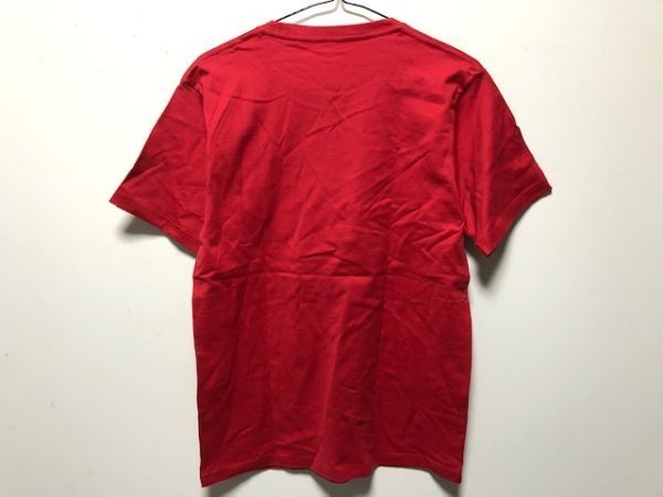 値下げ ! 未使用 3枚セット メンズS レディースM Ｔシャツ ロンT まとめ売り 無地 シンプル ポケット RED E.GREEN BLACK 黒 赤 緑 Y1-1_画像7