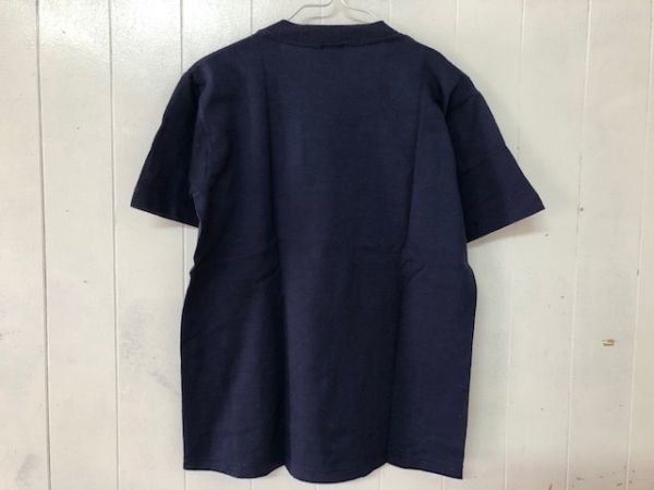 クリックポスト可 キッズ M (10-12) JERZEES ジャージーズ 半袖 Tシャツ 古着 USA アメリカ ヴィンテージ ネイビー 子ども服 Y9-44_画像2