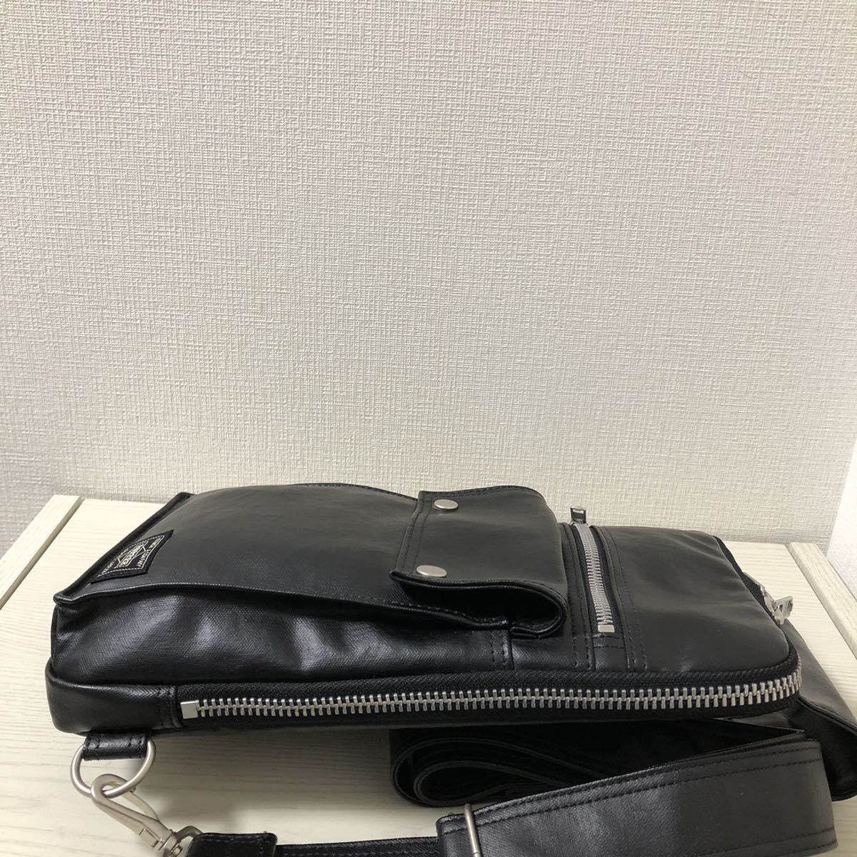 海外限定 PORTER ポーター フリースタイル 黒 ボディバッグ i9tmg.com.br