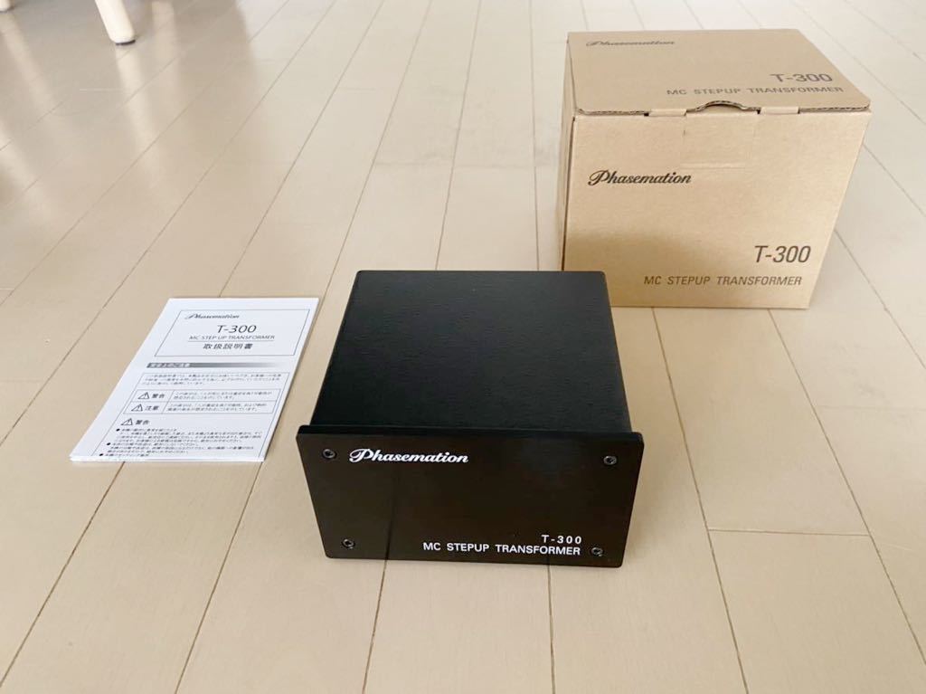 Phasemation フェーズメーション MC昇圧トランス T-300 Phasemation フェーズメーション MC昇圧トランス T-300