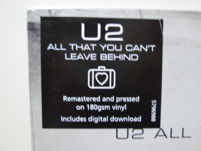 盤質A remaster EU重量盤 All That You Can't Leave Behind [Analog] U2 アナログレコード heavyweight vinyl_画像2