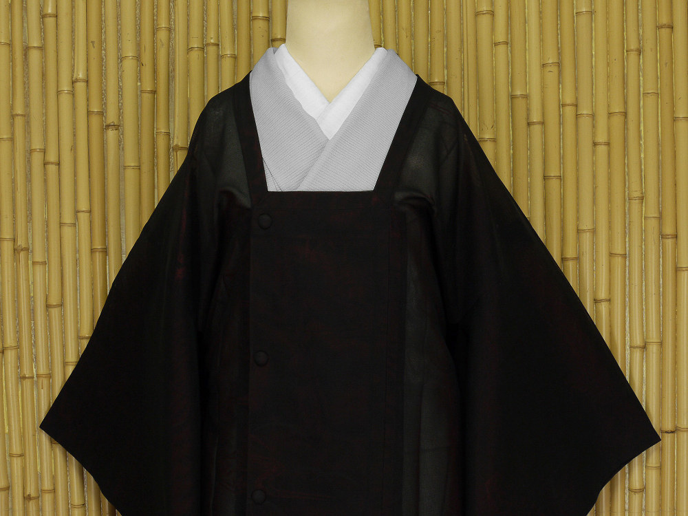 【でのご】 ヤフオク! - k-312 紋紗ロングコート スリーシ... かんざし