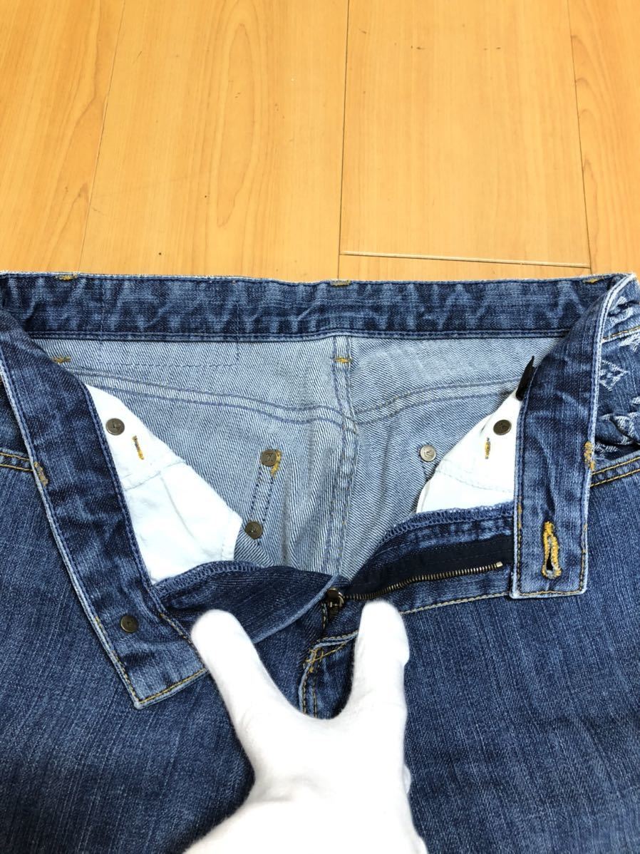 ○LOUIS VUITTON ルイヴィトン○ デニムパンツ LV モノグラム ○LOUIS VUITTON ルイヴィトン○ デニムパンツ LV モノグラム