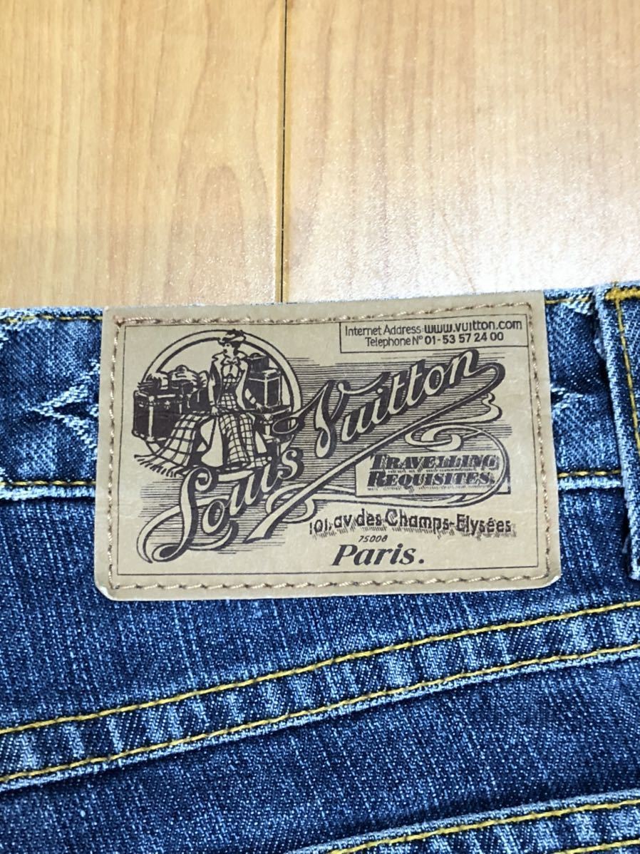 ○LOUIS VUITTON ルイヴィトン○ デニムパンツ LV モノグラム ○LOUIS VUITTON ルイヴィトン○ デニムパンツ LV モノグラム