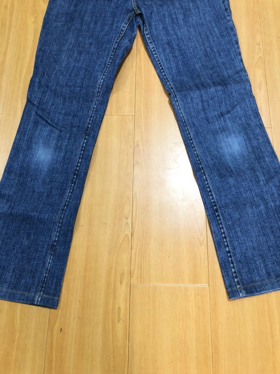 LOUIS VUITTON Monogrammed denim pants RM182M GUO HFD11W