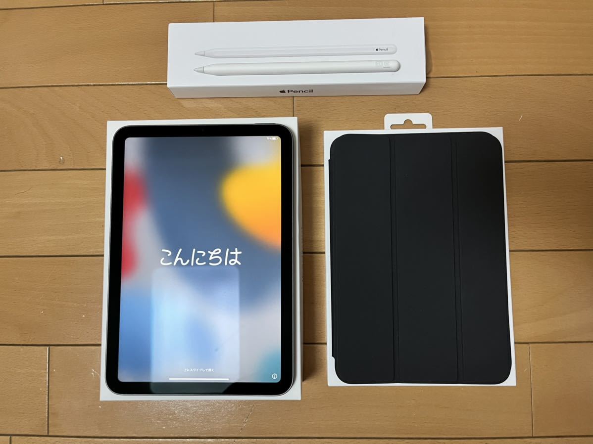 レビューで送料無料】iPad mini 第6世代 スペースグレイ Wi-Fiモデル 256GB、Apple penci第2世代、Smart Folio（ ブラック） の豪華3点セット 美品 Apple タブレット コンピュータ￥43,412-www.firefreeze.com