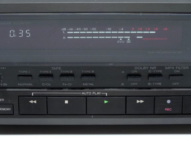 SONY ソニー 3ヘッド方式 ステレオ カセット テープ レコーダー TC