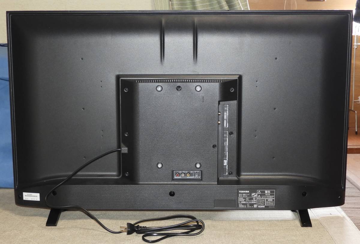 美品:40型/ 東芝・REGZA/ 40V34/ 2021年製 : フルハイビジョン/無線
