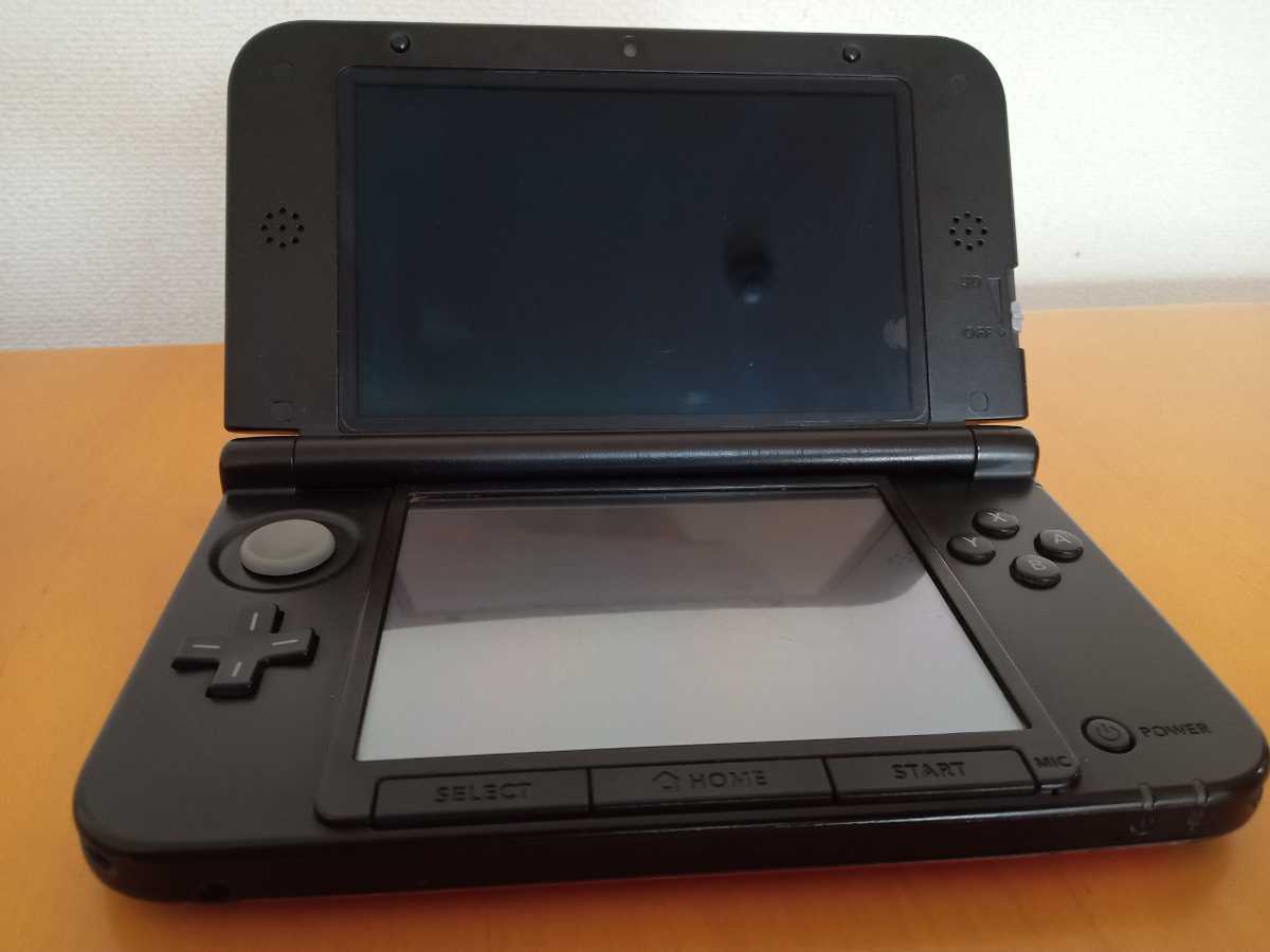 ニンテンドー 3DS LL レッドブラック マリオ柄 本体のみ 動作確認済み