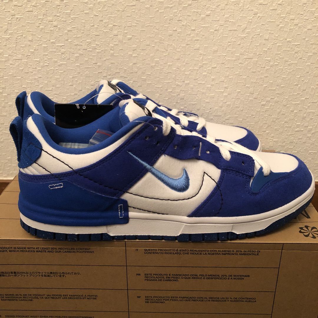 しました ヤフオク! - NIKE ナイキ ダンク ロー ディスラプト2 ブルー